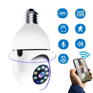 Cámera IP Inteligente Lampada Panoramica Yoosee Wifi E Espiã